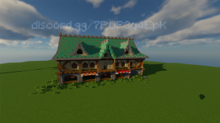 Minecraft House for Spawn Schematic (litematic)